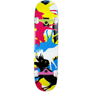 Moose Complete Canadian Maple Allover CMYK 8.0" (Pink/Yellow)
