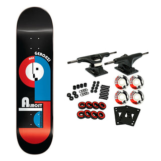 Almost Skateboard Complete Max Geronzi Bauhaus Impact Light 8.25" x 31.7"