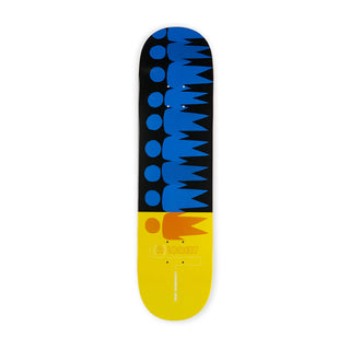 Alien Workshop Skateboard Deck Alonely Yellow 8.125"