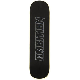 Ambition Snowskate Jib Yellow 8.5" x 33" Plastic Snow Skate Deck