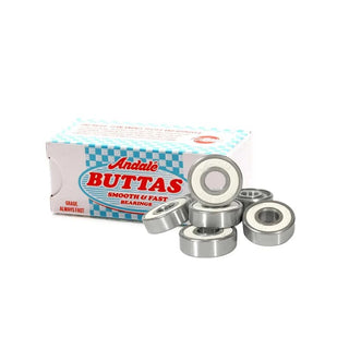 Andale Skateboard Bearings Buttas Pro Rated