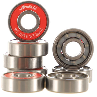 Andale Skateboard Bearings No Hate We Skate Pro Rated