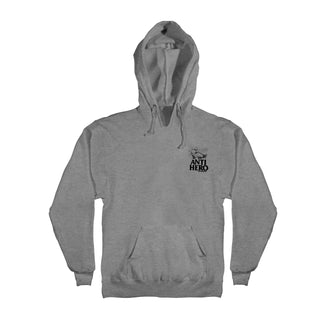 Anti Hero Skateboards Hoody Lance Mountain Cody Heather Grey