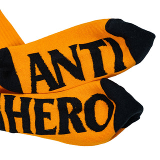 Anti Hero Skateboards Socks Sock Orange/Black