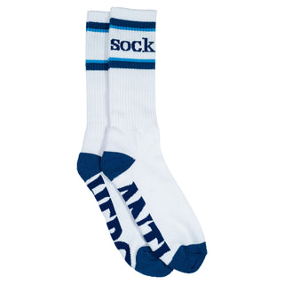 Anti Hero Skateboards Socks Sock White/Navy/Cyan