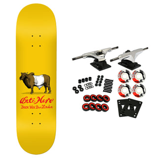 Anti Hero Skateboard Complete Daan Dutch Belted 8.28" x 31.7"