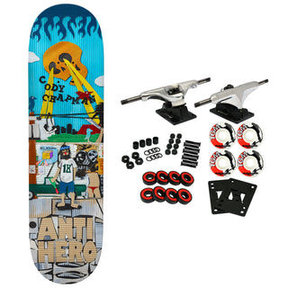 Anti Hero Skateboard Complete Chapman Kenji Goto Multi 8.75" x 32.62"