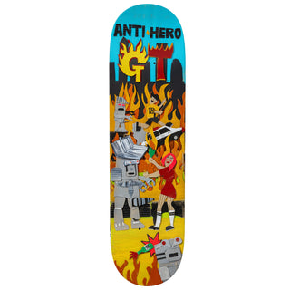 Anti Hero Skateboard Complete Grant Taylor Kenji Goto Multi 8.25" x 32"