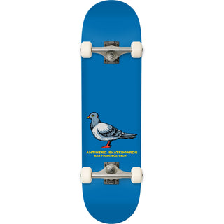 Anti Hero Skateboard Complete Pigeon Blue 8.25" x 32" Factory Assembled