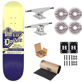 Anti Hero Premium Complete Skateboard Doobie Mas Refrescos 8.69" Ft. Krux/Spitfire/Independent