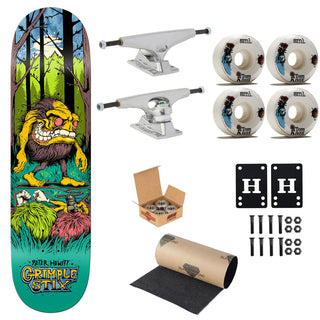 Anti Hero Premium Complete Skateboard Hewitt Grimplestix Gryptids 8.65" Ft. Krux/SML/Independent