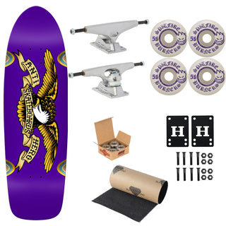 Anti Hero Premium Complete Skateboard Shaped Eagle Caster 10.125" Ft. Krux/Spitfire/Independent