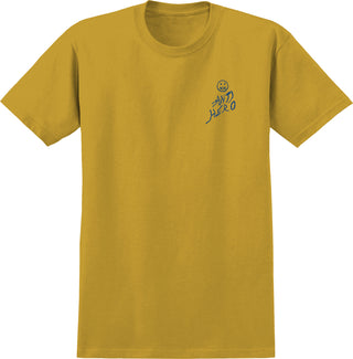 Anti Hero Skateboards Shirt Expressions Sun Heather Mustard