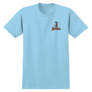 Anti Hero Skateboards Shirt Jalopi Yardbird Heather Light Blue