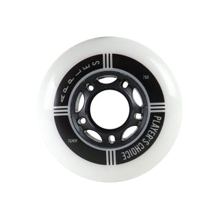 Player's Choice Indoor Roller Hockey Wheels 76mm Apples 78A 4-Pack