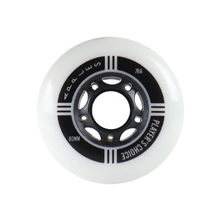 Player's Choice Indoor Roller Hockey Wheels 80mm Apples 78A 8-Pack