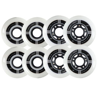 Player's Choice Indoor Roller Hockey Wheels 72/80 HiLo Apples 78A 8-Pack