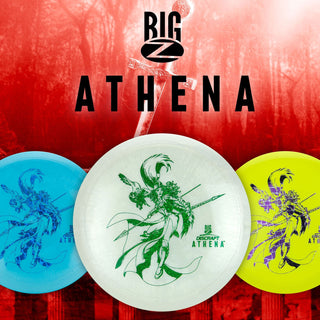 Discraft Disc Golf Paul McBeth Signature Big Z Athena Driver 7/5/0/2 Yellow/Black Silver 170-172g