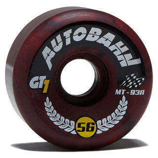 Autobahn Skateboard Wheels 56mm GT1 MT Formula 93A Red