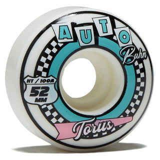 Autobahn Skateboard Wheels 52mm Torus HT Formula 100A White