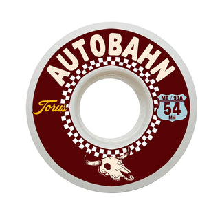Autobahn Skateboard Wheels 54mm Torus MT Formula 93A White