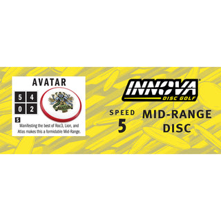 Innova Disc Golf Overmold XT Avatar Midrange Disc 5/4/0/2 Triple Blue 180 grams