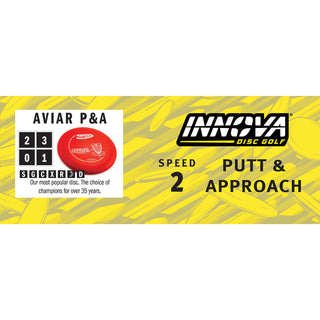 Innova Disc Golf Star Aviar Putter 2/3/0/1 - Choose Exact Disc