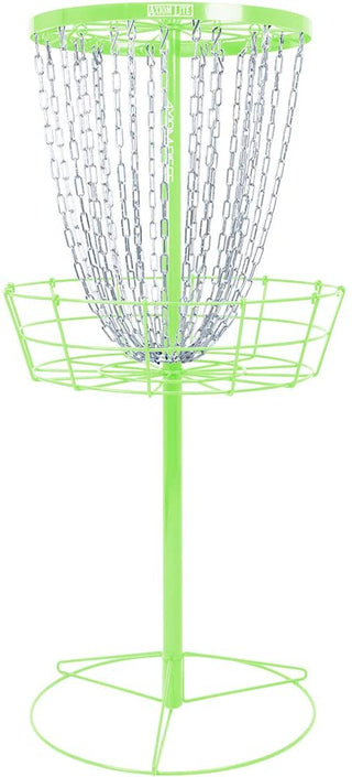 Axiom Disc Golf Basket Light Catcher Target Lime