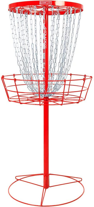 Axiom Disc Golf Basket Light Catcher Target Red