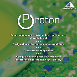 Axiom Disc Golf Proton Crave Fairway Driver 6.5/5/-1/1 DayGlo/Purple Blend 165 grams