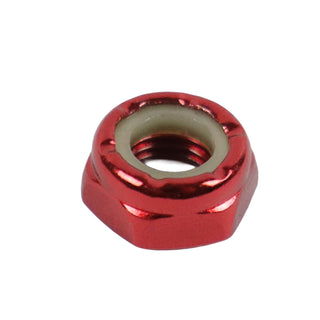 Dime Bag Skateboard Replacement Truck Axle Nuts Red (4-Pack)