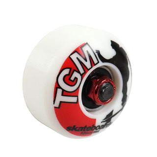 Dime Bag Skateboard Replacement Truck Kingpin and Axle Nuts Kit - Red