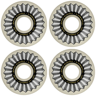 Bones Skateboard Wheels 52mm X-Formula Sidecut V5 97A White