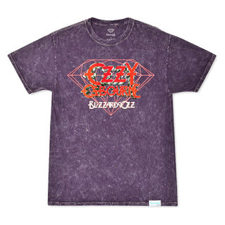 Diamond Supply Co. X Ozzy Osbourne Shirt Ozzy Osbourne Mineral Wash Purple