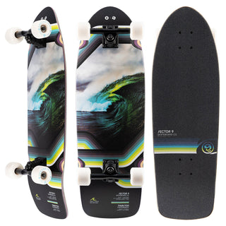 Sector 9 Longboard Complete Fat Wave Fury 30" x 9.8"