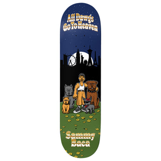 Baker Premium Skateboard with Indy Trucks and Triclops Wheels 8.5" Baca All Dawgs Go To Heaven