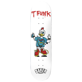 Baker Premium Skateboard with Indy Trucks and Triclops Wheels 9.0" T-Funk Funks Not Dead