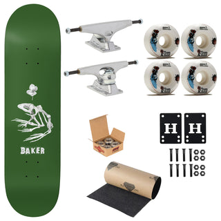 Baker Premium Complete Skateboard Brooker Swamped B2 8.38" Ft. Krux/SML/Independent