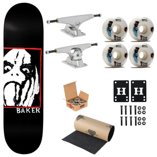 Baker Premium Complete Skateboard Brooker Steel Dreams B2 8.5" Ft. Krux/SML/Independent