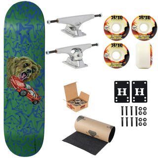 Baker Premium Complete Skateboard Figgy Rocket Science 8.25" Ft. Krux/Satori/Independent