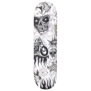 Baker Skateboard Deck Sammy Baca Tryptic 8.0" x 31.5"