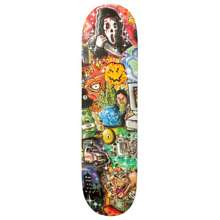 Baker Skateboard T-Funk Hummus 8.5" with Independent Trucks, Triclops Wheels