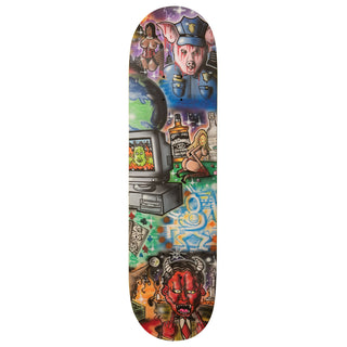 Baker Premium Skateboard with Indy Trucks and Triclops Wheels 8.38" Zach Allen Hummus