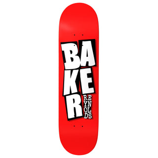 Baker Premium Skateboard with Indy Trucks and Ricta Wheels 8.0" Andrew Reynolds Stacked Name B2