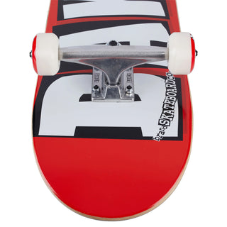 Baker Complete Logo Red/White 8.0" Assembled Trucks