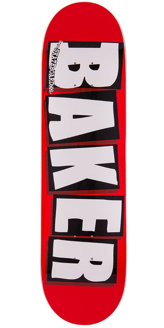 Baker Deck Brand Logo White 8.25"
