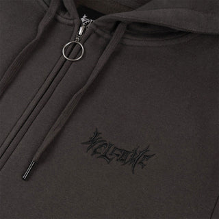 Welcome Skateboards Hoody Bapholit Zip Up Back Patch Vintage Black