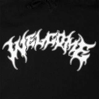 Welcome Skateboards Hoody Big Barb Black/White
