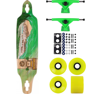 Sector 9 Longboard Complete Bamboo Lookout Drop Through 9.6" x 42"