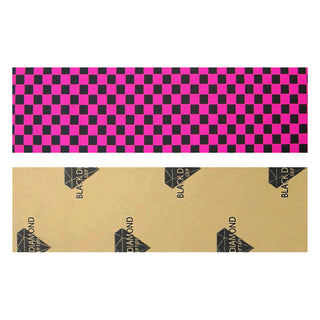 Black Diamond Scooter Griptape Pink Checker 4.5" x 16"